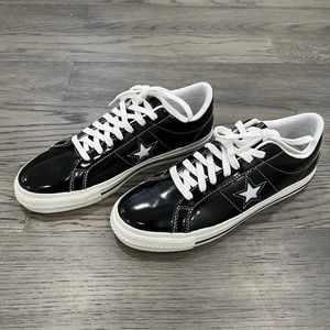 Converse One Star Black Patent